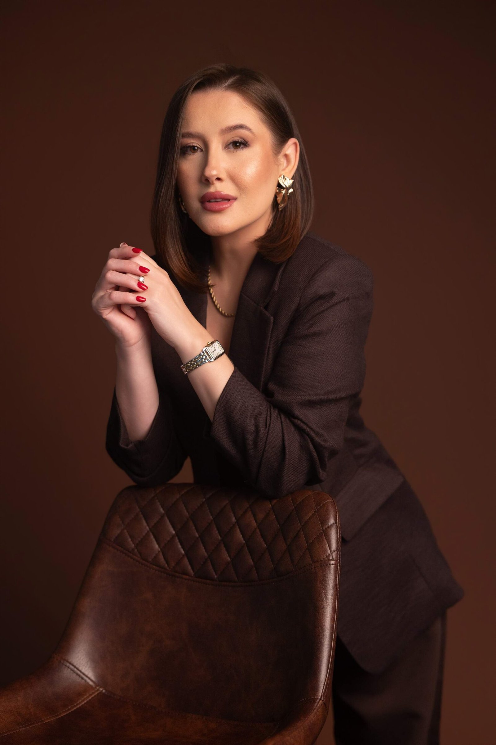 Branding portrait session for Gabi, photographed by Studio FB USA