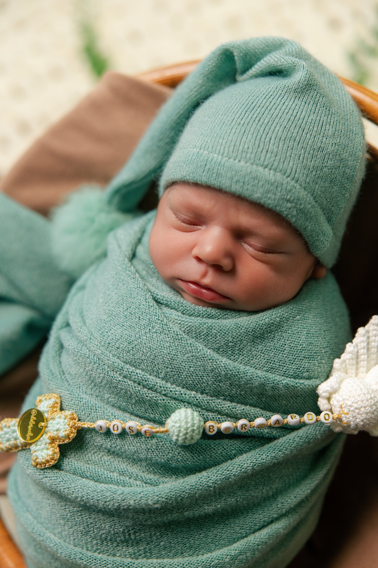 Newborn session for Jose Bernardo, photographed by Studio FB USA