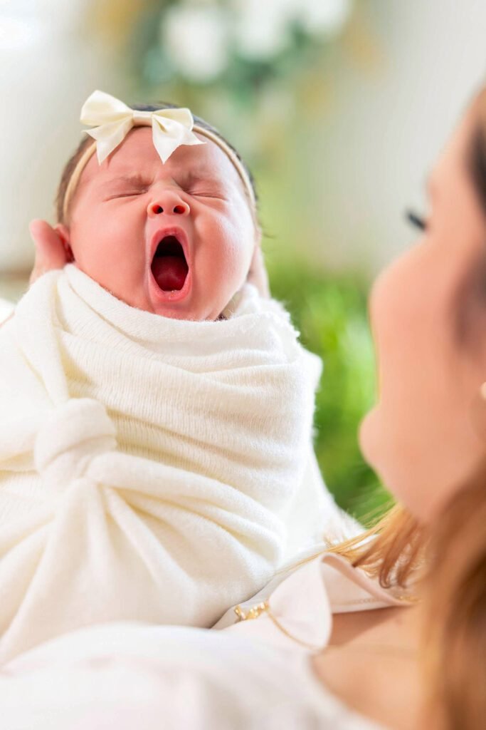 Newborn session for Juliette, photographed by Studio FB USA