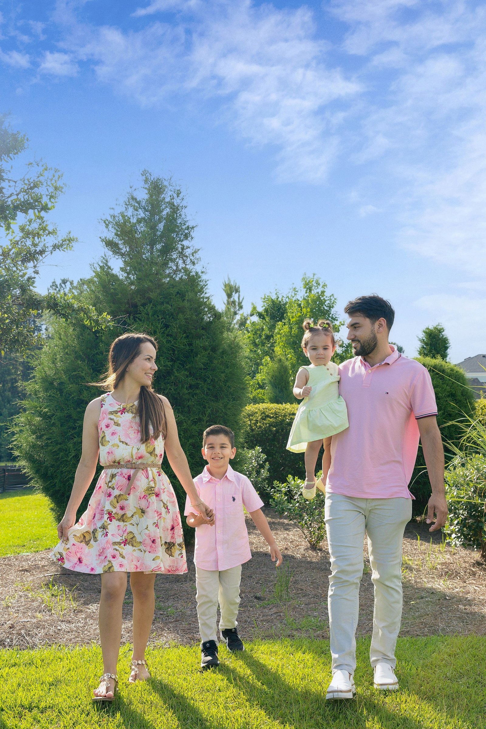 Family session for Livia, photographed by Studio FB USA
